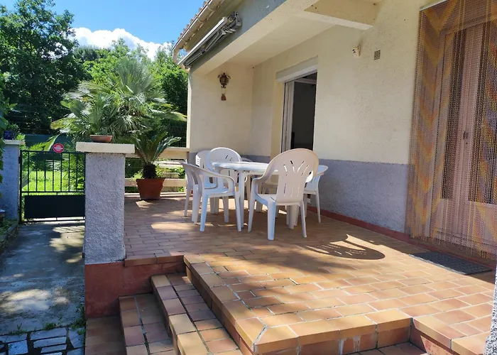 Climatisee Avec Grand Jardin, Animaux Admis - Fr-1-776-138 Vila Palau-del-Vidre